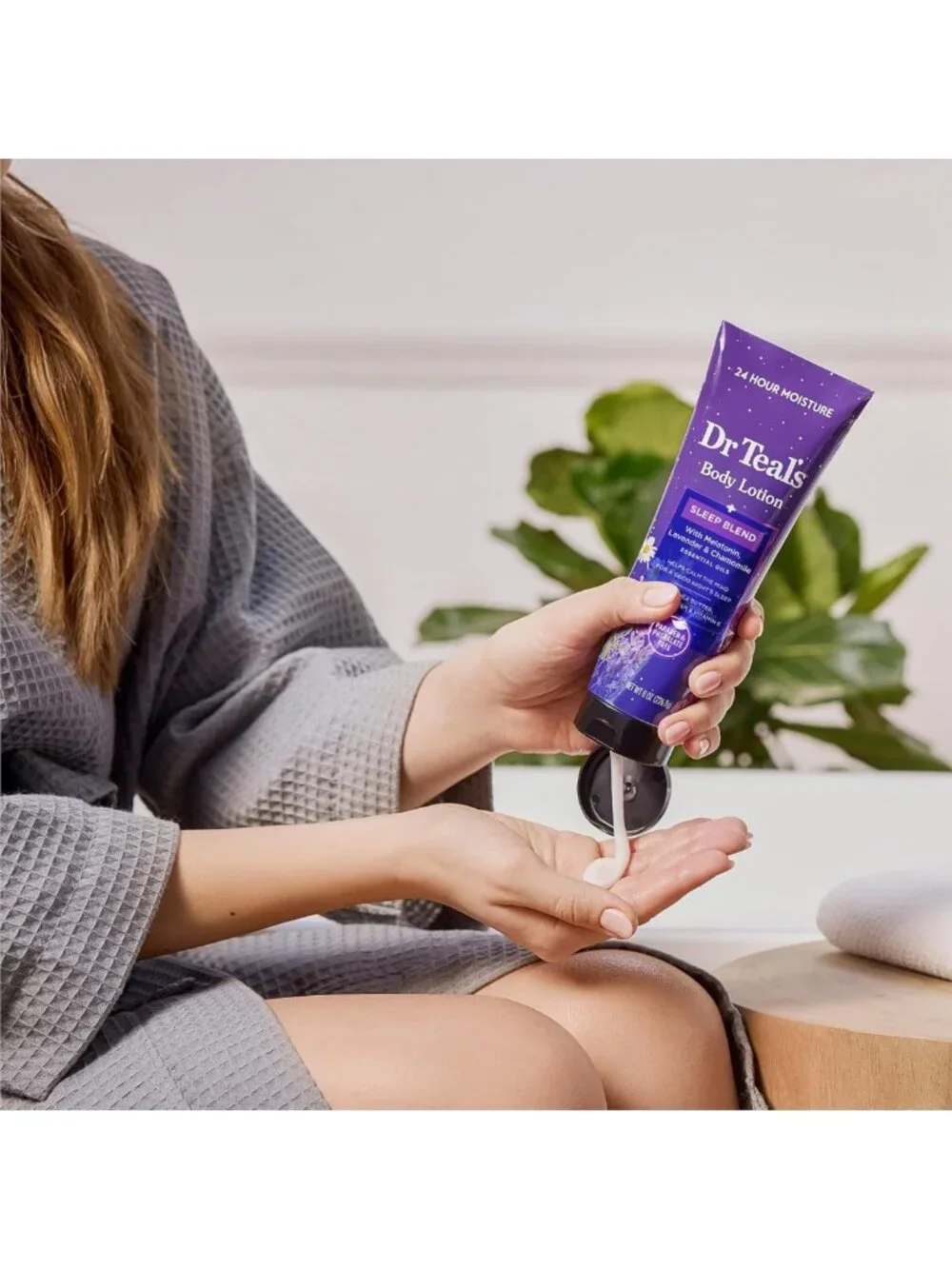 Sleep Body Lotion with Melatonin, Lavender & Chamomile - 24-Hour Moisture (3